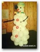 Композиция «Снеговик» » Увеличить -> праздник