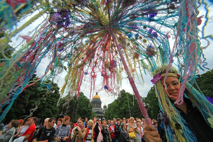 Праздник цветов 2010 в Александровском саду